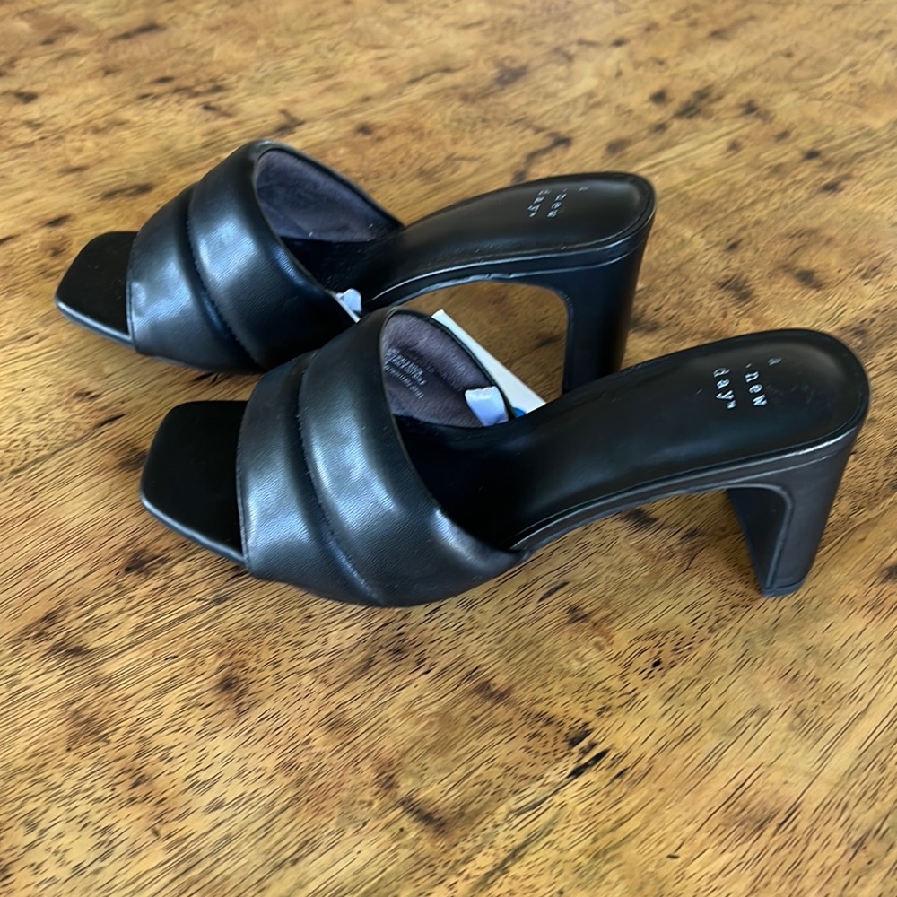 A new day black heels